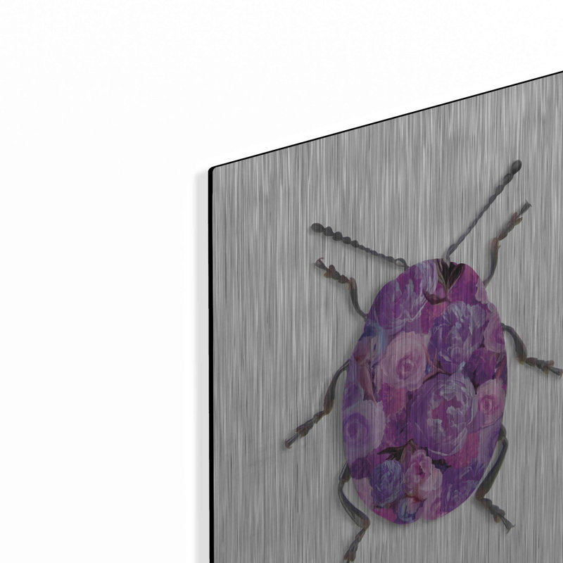 "Camouflage mauve" par Kamdon Kreations, H 16 po x l 12 po