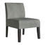 Ensemble 3 pièces de fauteuils de chambre décoratifs et table de bout haute Kolar