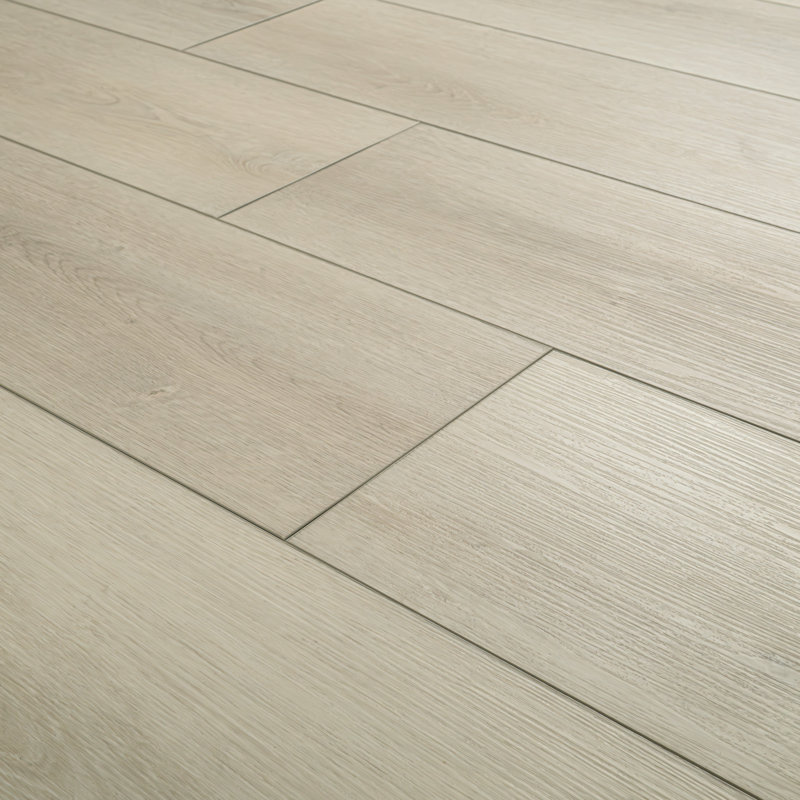 Parkland Sandy Haze 9 in. x 60 in. 6.5mm 20mil Waterproof Rigid Core Luxury Vinyl Plank Flooring, Sandy Haze