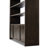 Tomlin Bookcase-Espresso Oak Veneer