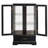 Lighted Glass Curio Cabinet With Adjustable Shelves - Elegant 2-Door Display Cabinet & Built-In Drawer, Includes Bulb-474987366