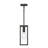 Ryle One-Light Outdoor Pendant Light with Clear Glass Panels-127392952