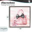Cadre flottant Blush Glam Time Bag, design par Kim Allen-404830608-404830612