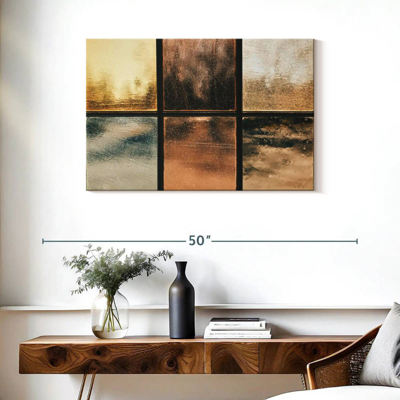 Avery Abstract Metallics, 24" H x 36" W