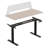 Jahairy Adjustable Height Steel Standing Desk-2122482311