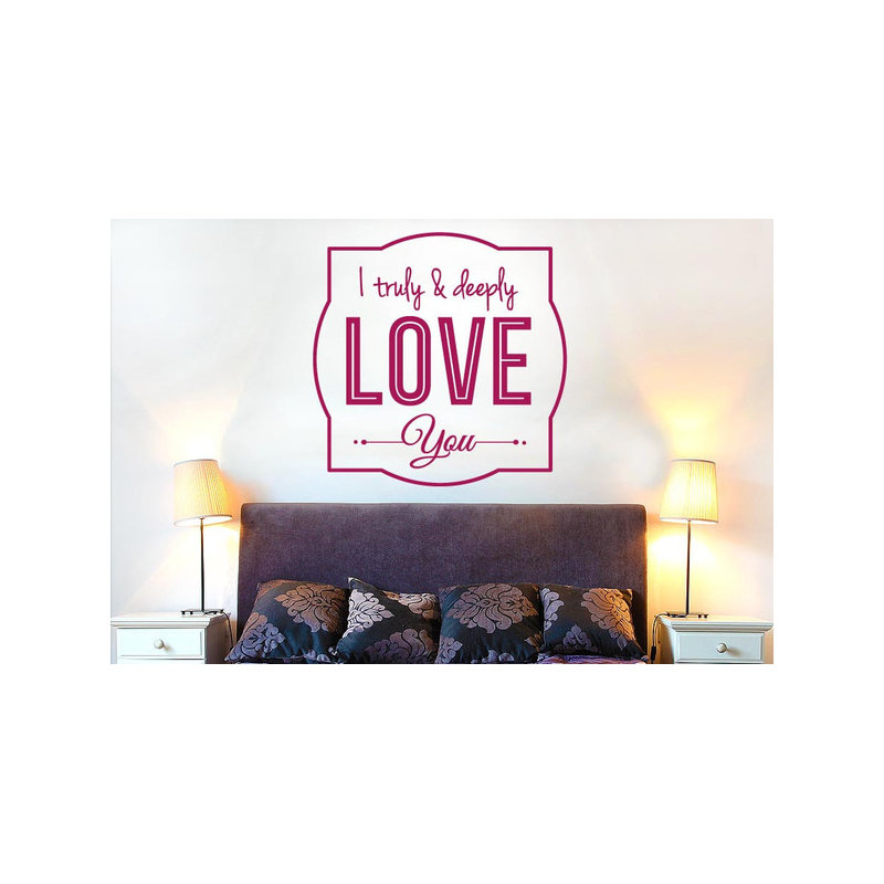Non-Wall Damaging Wall Decal, Violet