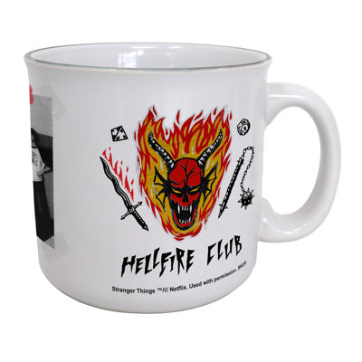 Stranger Things - Hellfire Club  20oz. Camper Mug