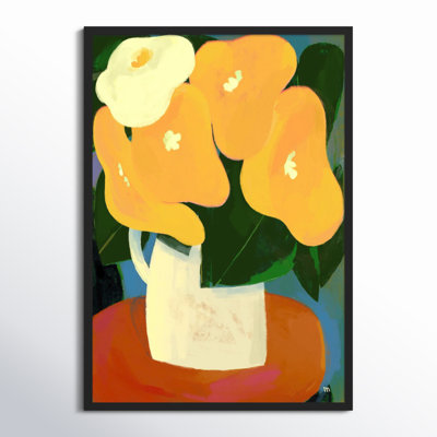 Juliane "My Yellow Flowers" Painting