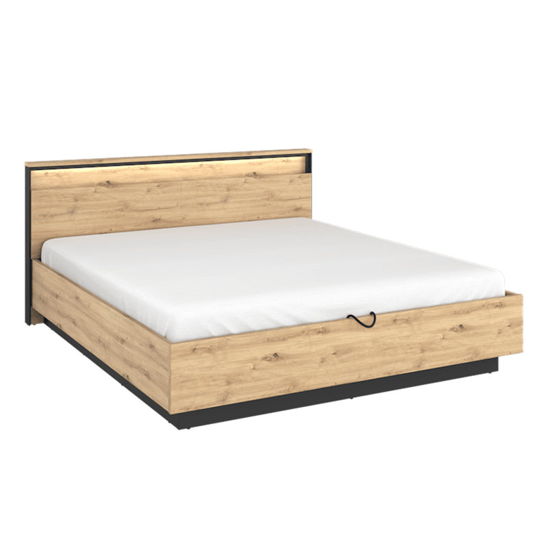 Priscila Ottoman Storage Bed, King Size (5')