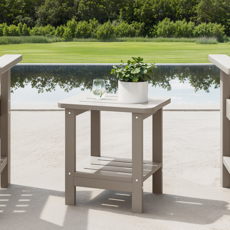 Table d'appoint Brighton, Marron clair