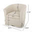 Chaise pivotante avec housse amovible-1073809962