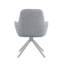 Fauteuil rembourré gris clair Dennen