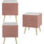 41cm W Manufactured Wood Bedside Table-92191119
