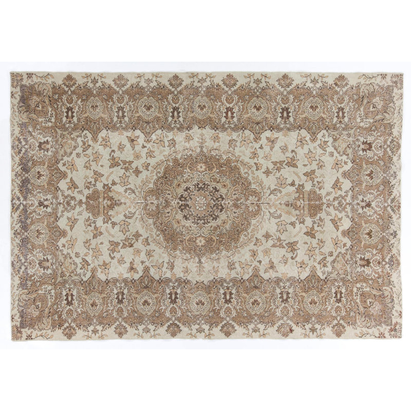 Tapis turc fait à la main de style Unique Shabby Elegance
