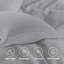 4 Piece Complete Bedding Set Duvet Cover Set With Fitted Bed Sheet & Pillowcases-111011594-111011612