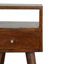 Fithian 30cm W Solid Wood Bedside Table-914515284