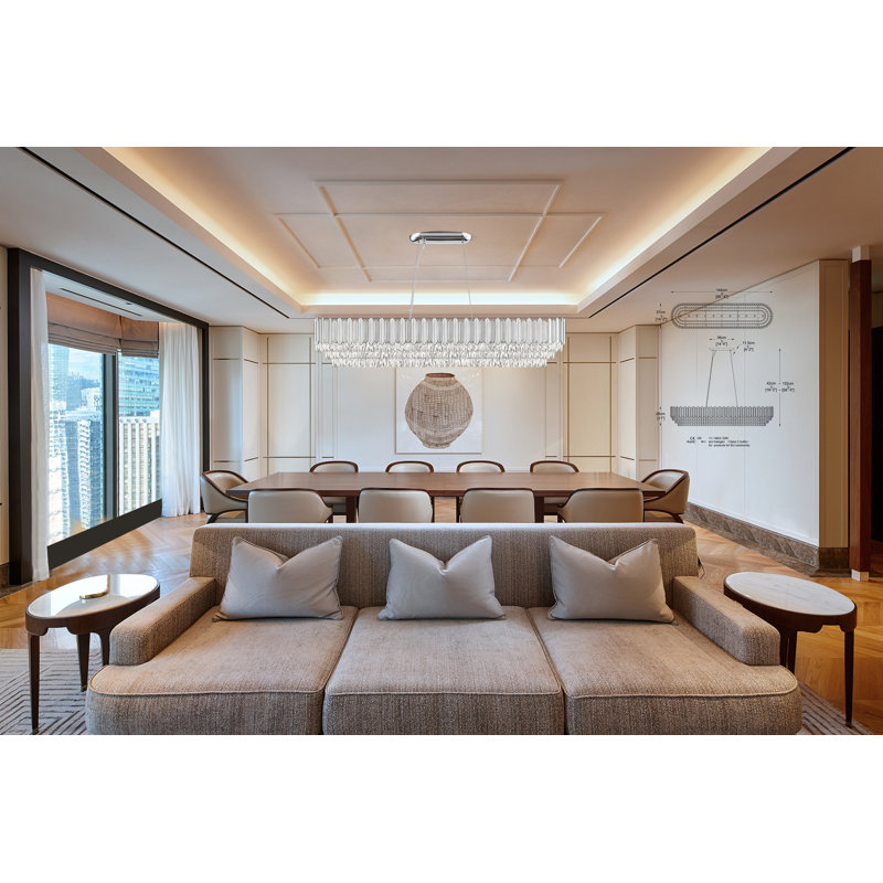 Roybal 11 - Light Crystal Pendant