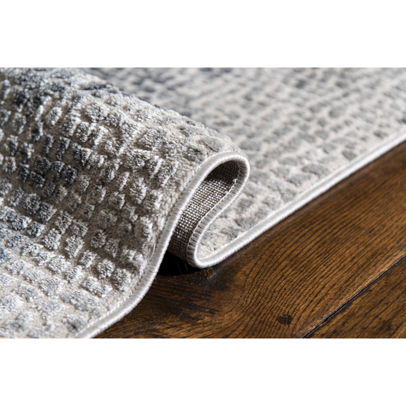 Tapis gris, Tapis de couloir 2 pi 7 po x 7 pi 2 po
