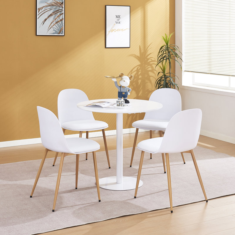 4 - Person Dining Set, White