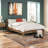 Deanlow Queen Platform Panel Bed-123385115
