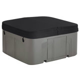Lifesmart Spas LS100 110 Volt 4-Person 13-Jet Rectangle Plug and Play Hot Tub