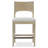 Solaria Upholstered Counter Stool with Solid Wood Frame-70468094