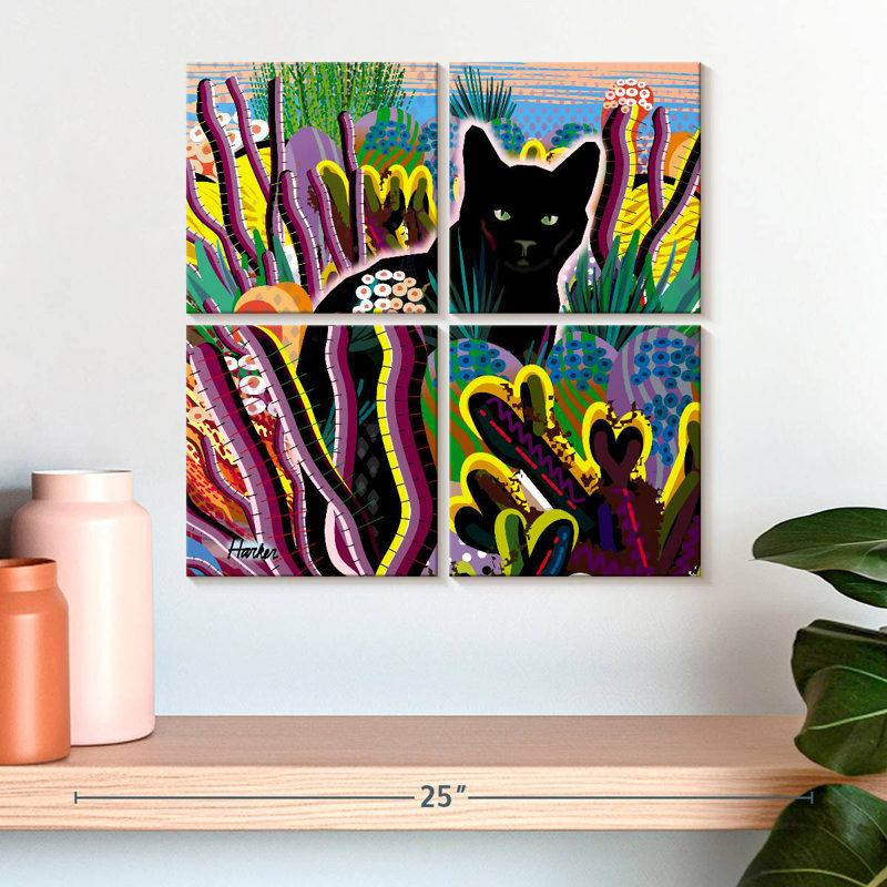 Brampt Coco Under The Sumac Tree, 18" H x 18" W