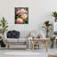 «Red Barrel Studio®», art floral encadré par des hortensias roses par Ziwei Li-1925395876-1925395928