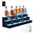 LED Lighted Liquor Bottle Shelf,LED Bar Shelves With Remote & App Control