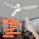 Jacara 52'' Ceiling Fan with LED Lights