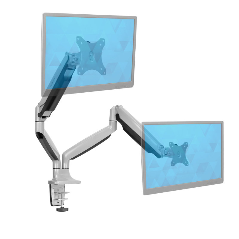  Computer Monitor 2 Screen Desk Mount