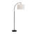 Mylo Floor Lamp, Arched Arm Design, 65 Inch, Accent Metal Frame-107123178