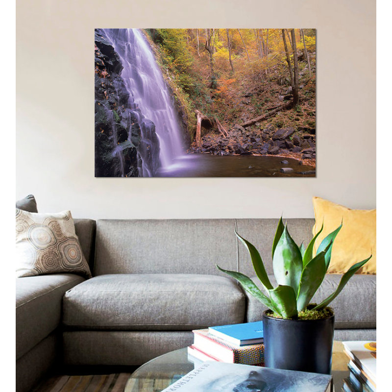 « crabtree automne, automne forest, blue strie parkway, caroline du nord », reproduction d’impression sur toile