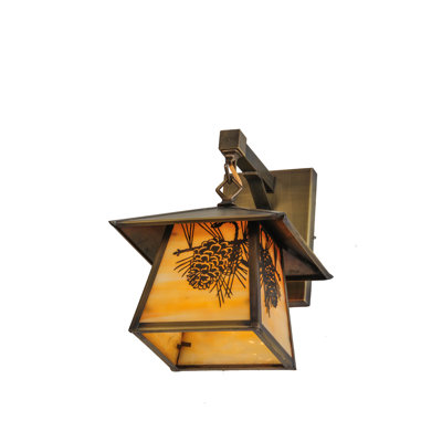 Rustic Lodge 1 - Light Armed Sconce