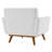 Carson Carrington Sigtuna Wooden Leg Mid-century Armchair-892864173