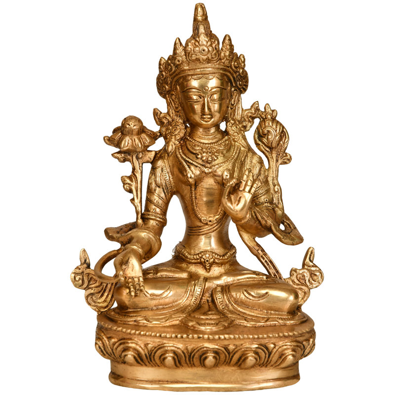 Figurine de déesse bouddhiste tibétaine