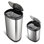 Nine Stars Steel Open Kitchen Trash Can - 13.2 Gallons