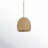 Anise 1 - Light Gold Dome Pendant