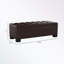 Banc de rangement en similicuir Helki-285706699