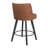 26''H Swivel Counter Stool With Solid Wood Frame-270938215