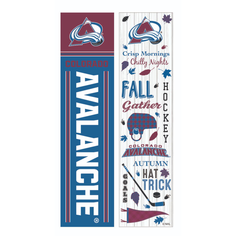 Chaise inclinée double face Jarrit Conda NHL, Colorado Avalanche