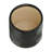 S/2 6/8" TEXTURED PLANTERS, SHINY BLACK-2054606801