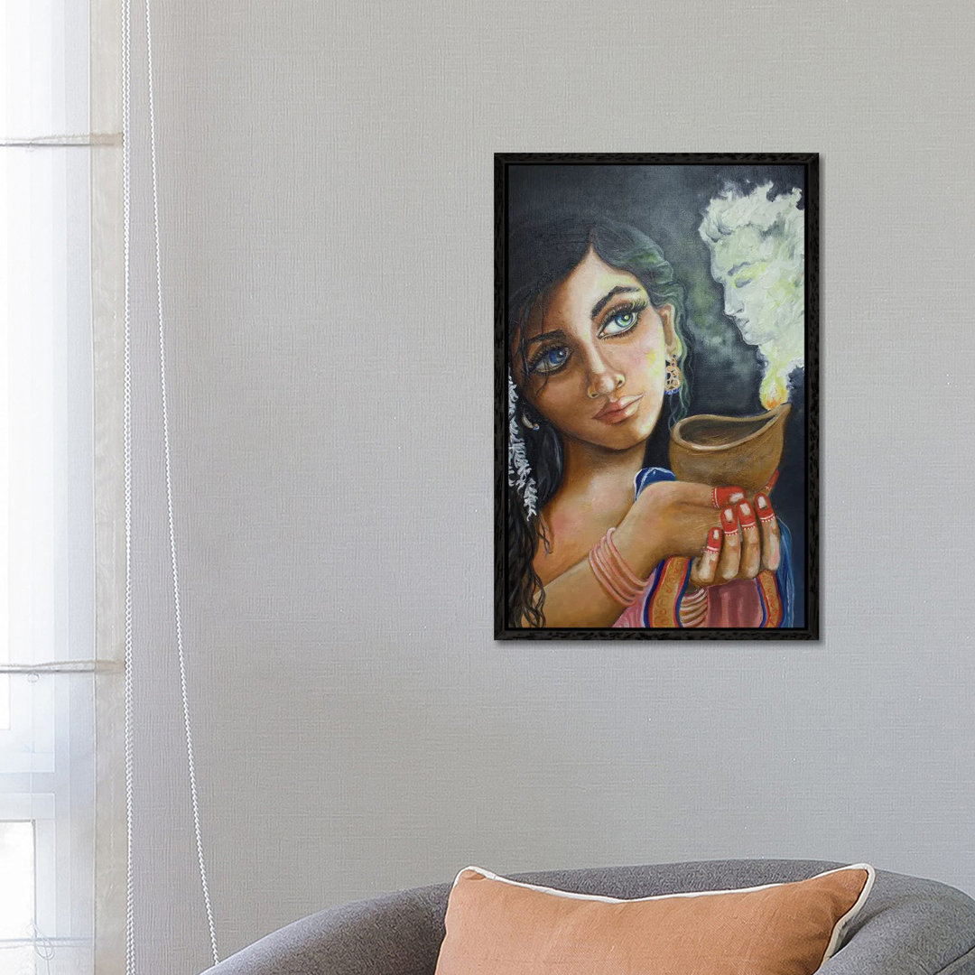 Noor von Sangeetha Bansal - Galerie-verpackte Leinwand Giclée