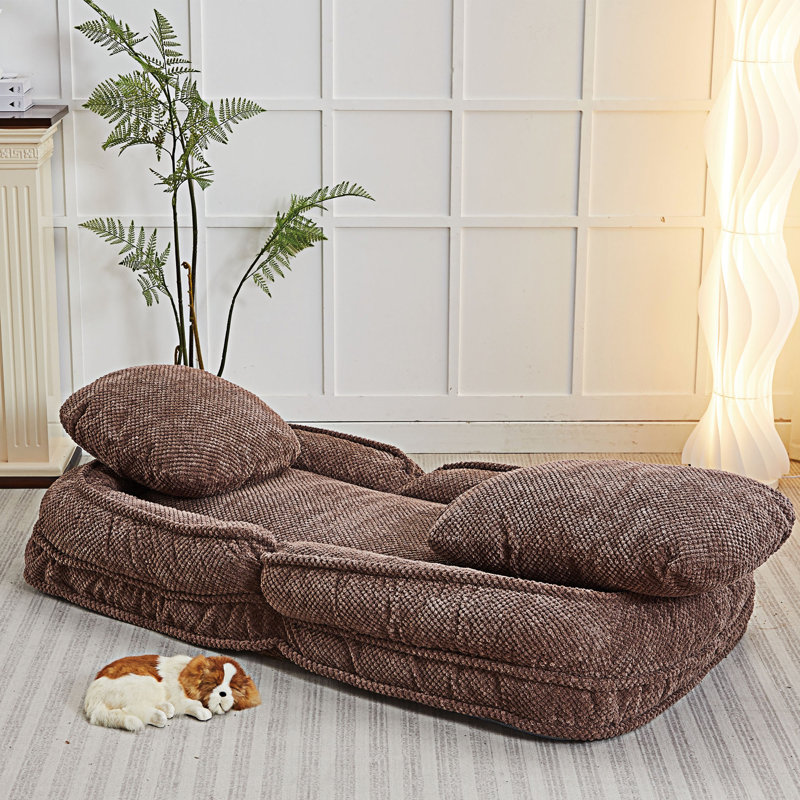 Human Dog Bed ,Lazy Sofa Couch ,5 Adjustable Position,sit,sleep,fold,suit to put in bedroom, living room ,Space Saving Design