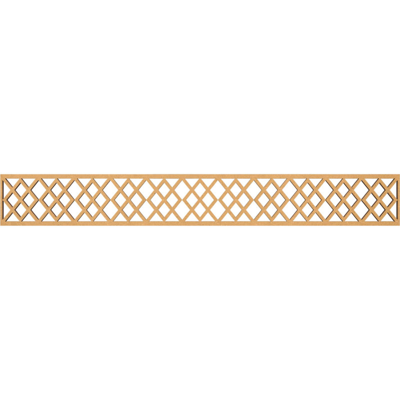 Moulure Hadley, H 6 po x l 46,5 po x P 0,375 po, Bois aggloméré brut