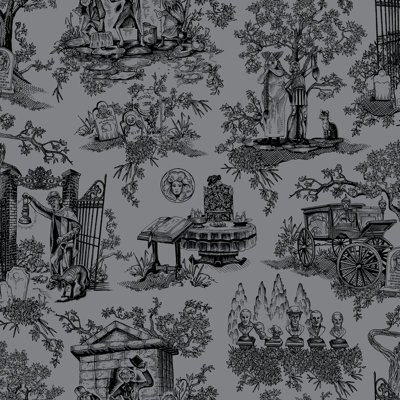 Papier peint adhésif Disney Haunted Mansion Toile