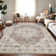 Machine Washable Rug with Rubber Backing Non-Slip Carpet for Living Room, Bedroom, Dining Room, Office, Playroom, Nursery