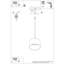 Pendant lamp NEVIA beige-2124690760