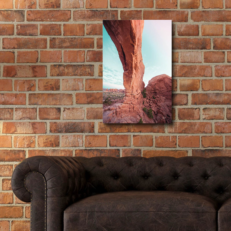  «Moab» par Max Blakesberg, art mural en verre acrylique, 16 po x 24 po