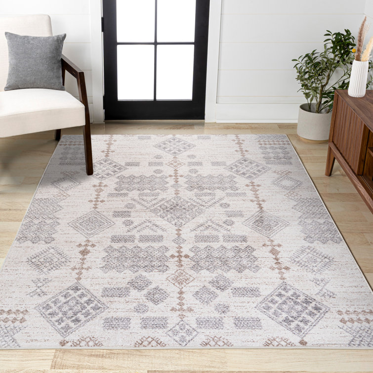 Tapis beige / gris